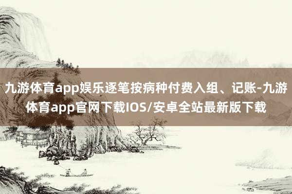 九游体育app娱乐逐笔按病种付费入组、记账-九游体育app官网下载IOS/安卓全站最新版下载